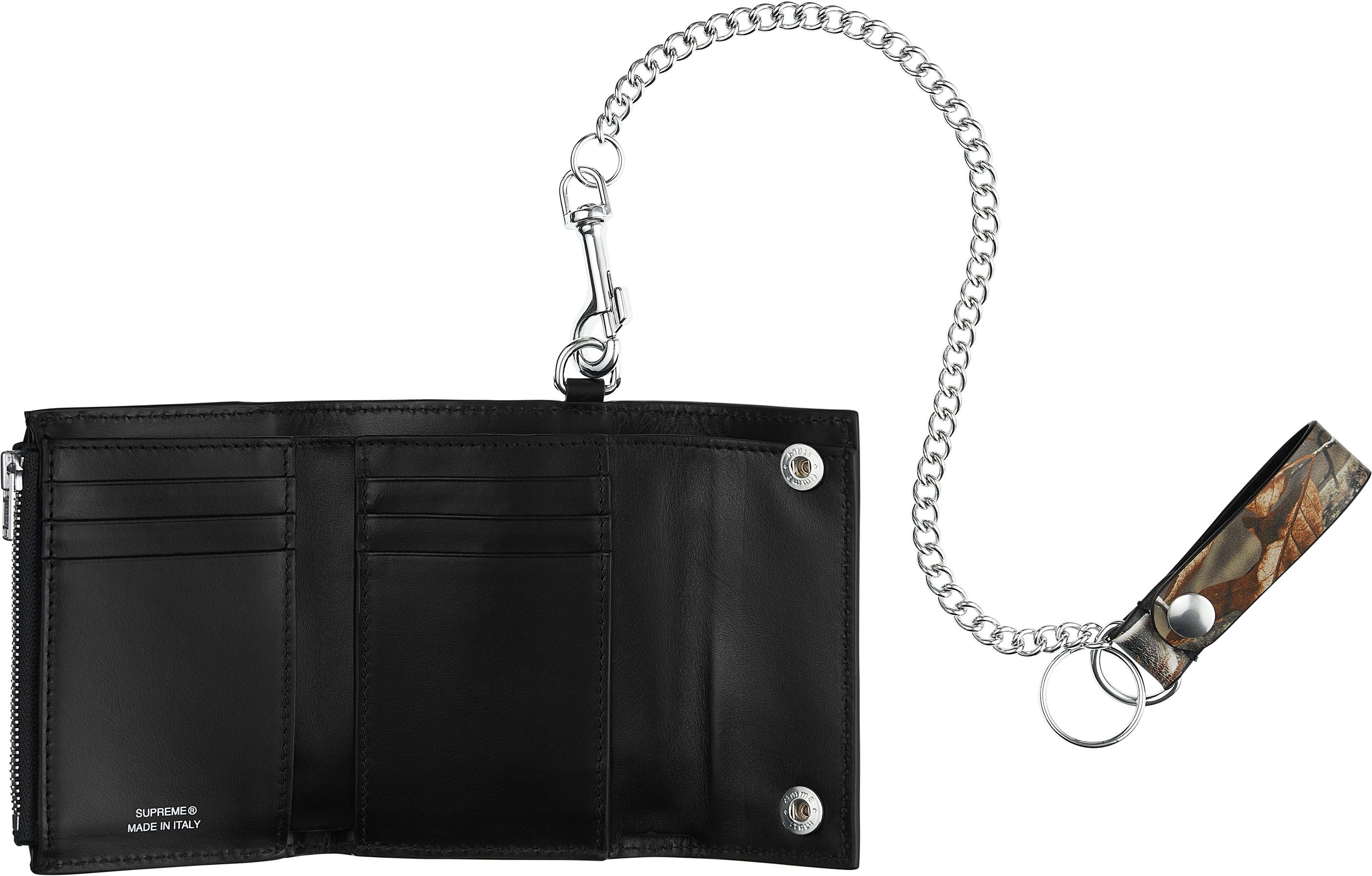 新品未使用品☆supreme Leather Chain Wallet Supreme Leather Chain Wallet Black | eBay