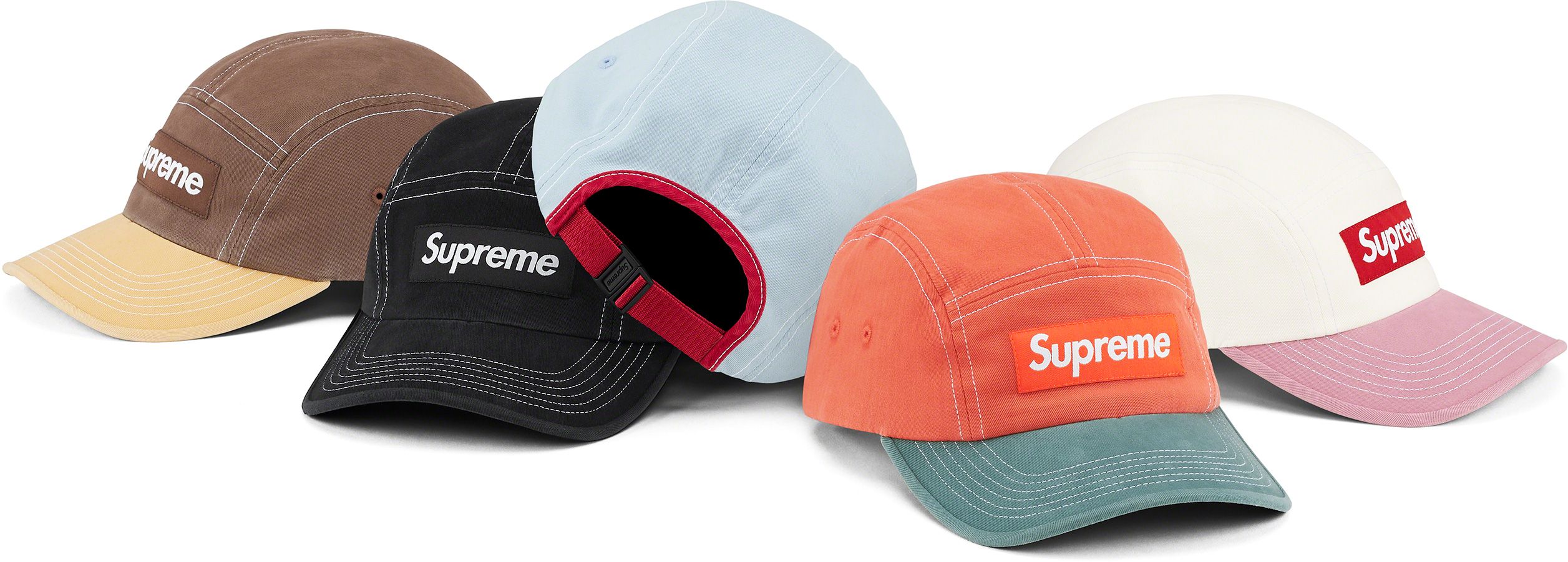 supreme キャップ 2-Tone Camp Cap Pigment 2-Tone Camp Cap | Supreme 24ss