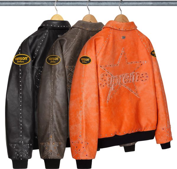 Supreme®/Vanson Leathers® b.b. Simon Jacket