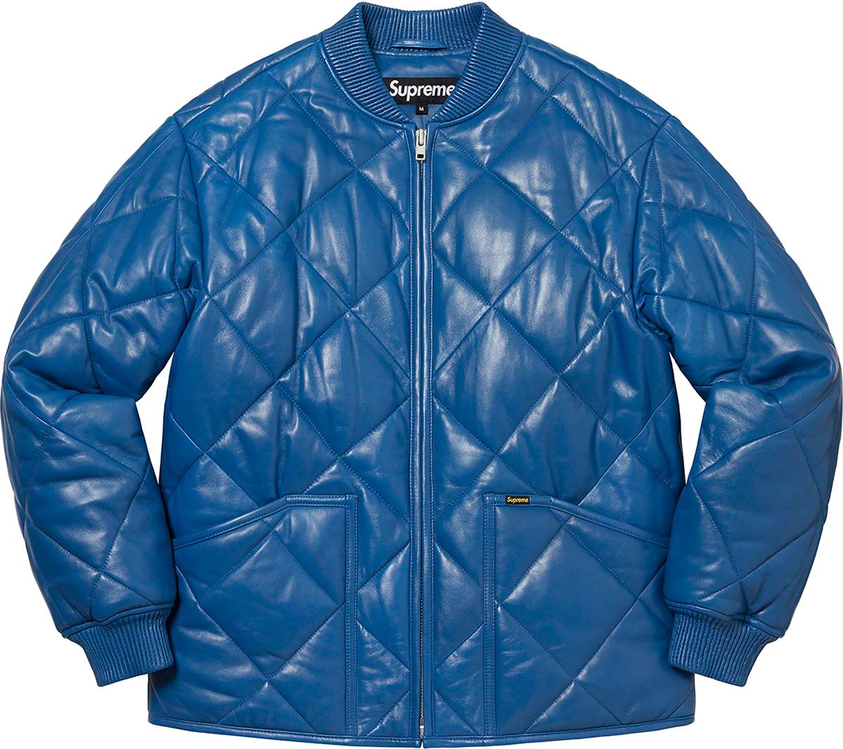 ジャケット・アウター supreme Quilted Leather Work Jacket S Fall/Winter 2022 Preview – Supreme
