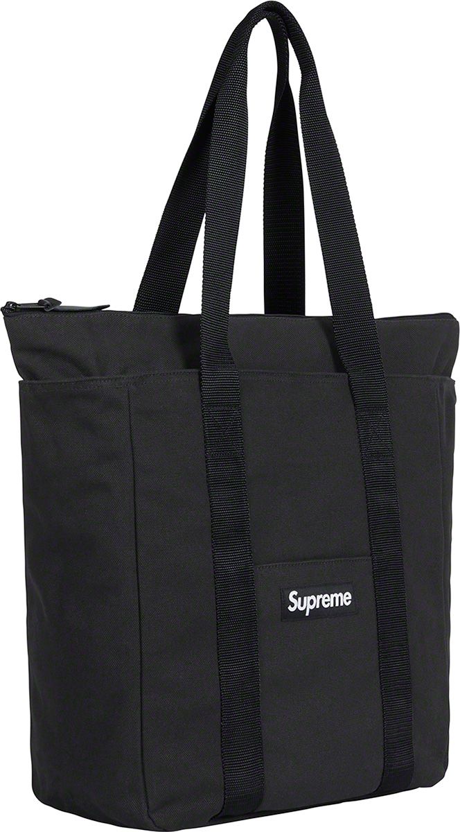 バッグ Supreme Canvas Tote Black Supreme Canvas Tote Bag 'Black' Unboxing (Fall/Winter 2021