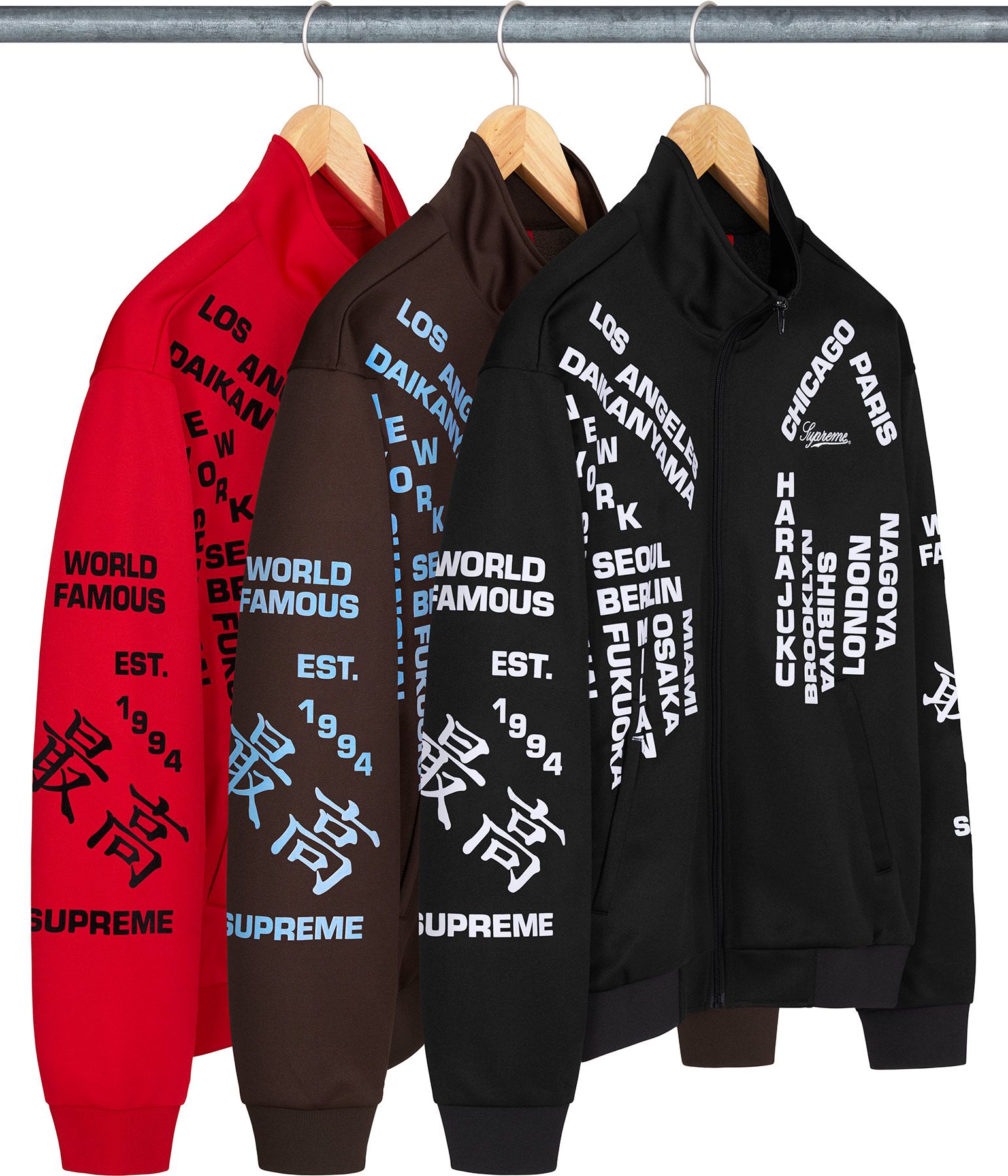専用 Supreme Worldwide Tricot セットアップ SUPREME Worldwide Tricot Setup
