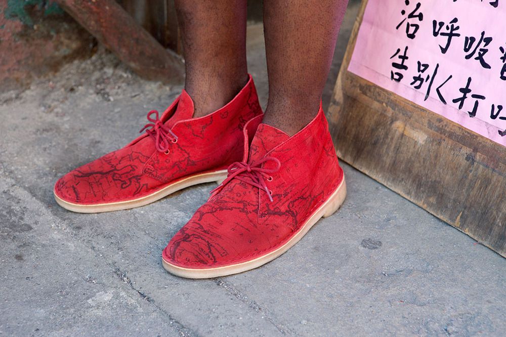 靴 Clarks/Supreme Map Suede Desert Boot Clarks®/Supreme – Gallery – Supreme