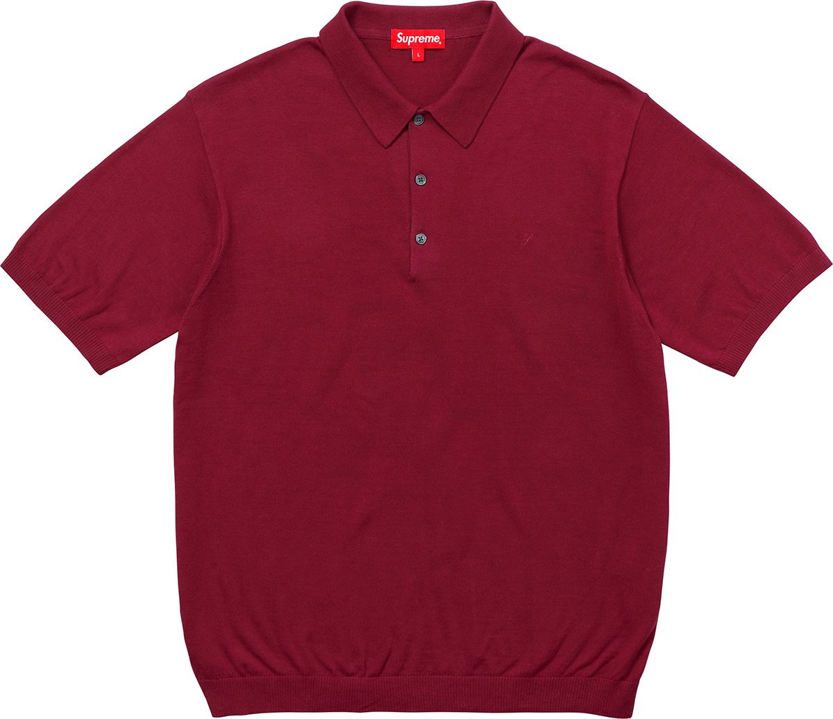 トップス Supreme 18aw Knit Polo Supreme Plaid Knit S S Polo White Men's - SS24 - US