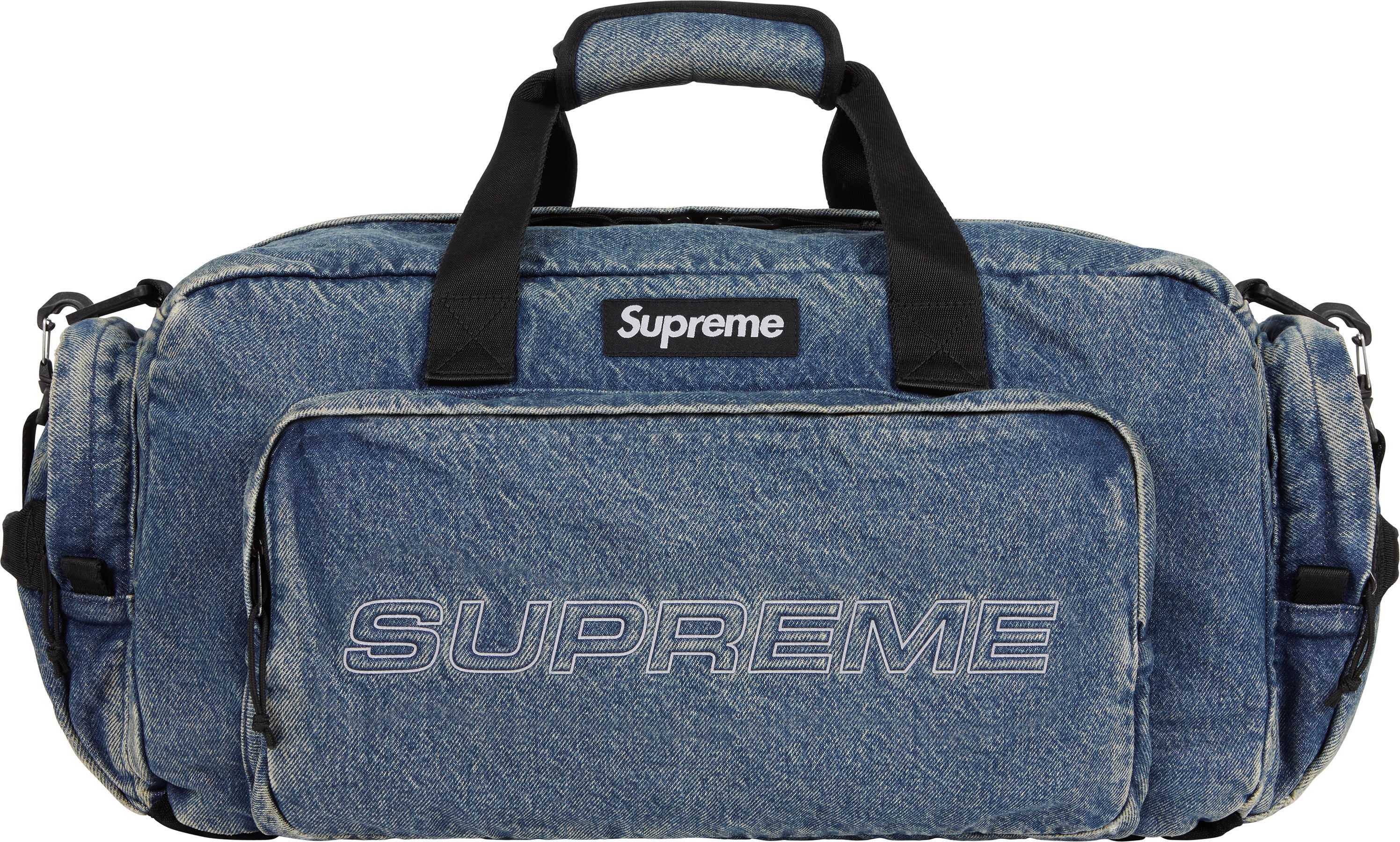 中古 Supreme big duffle bag SS20 Blue Supreme Big Duffle Bag (SS20) - $128