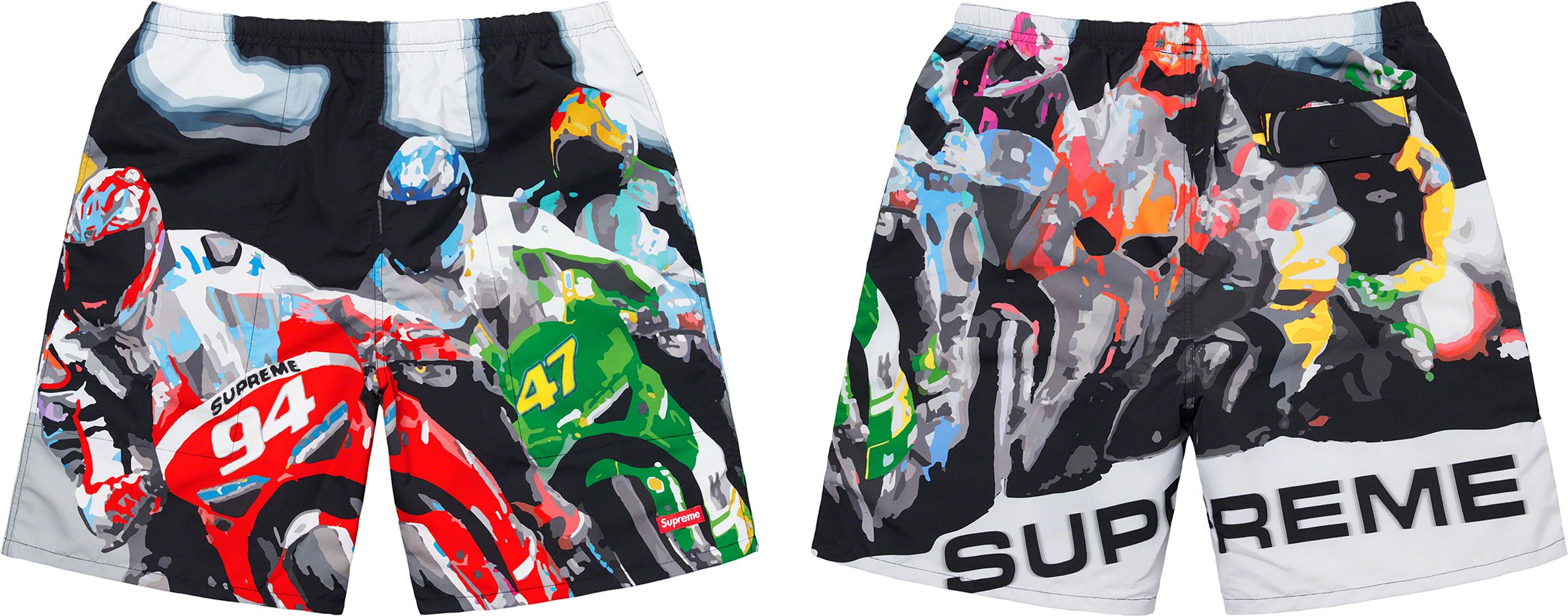 パンツ Supreme Racing Water Short Supreme Racing Water Short (SS20) - $128