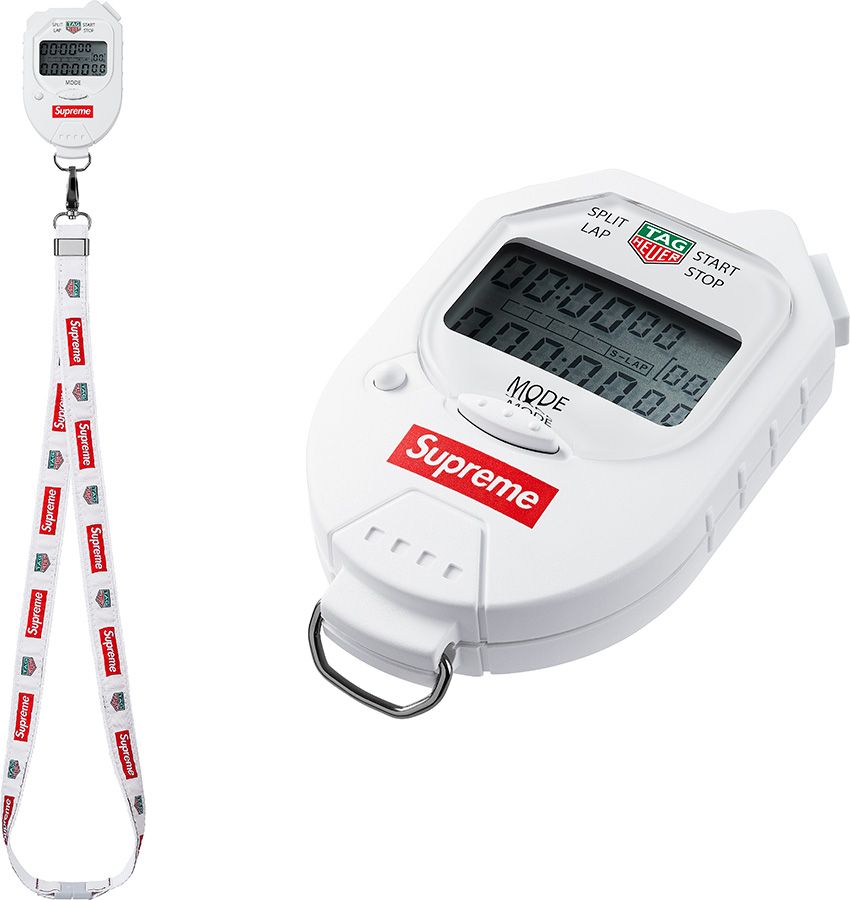 TAG HEUER Supreme ストップウォッチ Fall/Winter 2018 Preview – Supreme