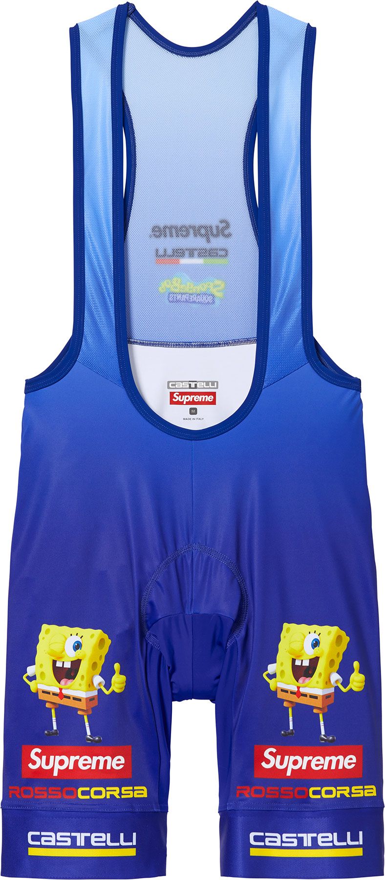 ウエア Supreme - Supreme Castelli Cycling Bib Short Supreme SpongeBob SquarePants Castelli Cycling Bib (SS25) - $198