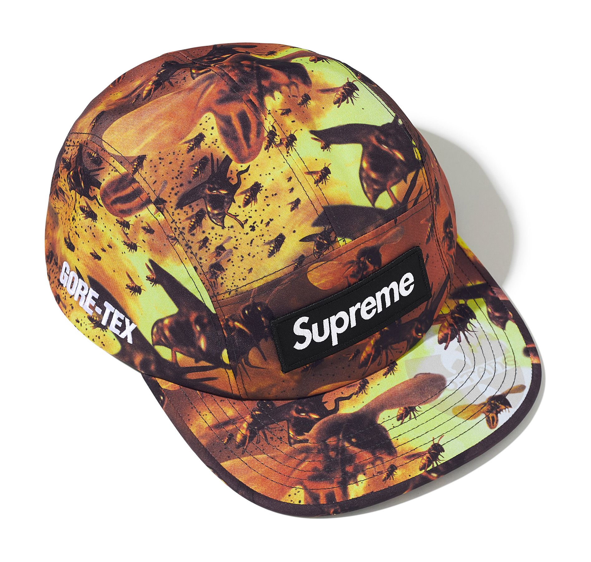 帽子 Supreme Lochcarron Camp Cap Supreme Lochcarron Camp Cap Black - FW24 - US
