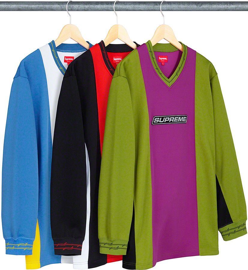 Supreme Barbed Wire Moto Jersey Sサイズ Spring/Summer 2019 Preview – Supreme