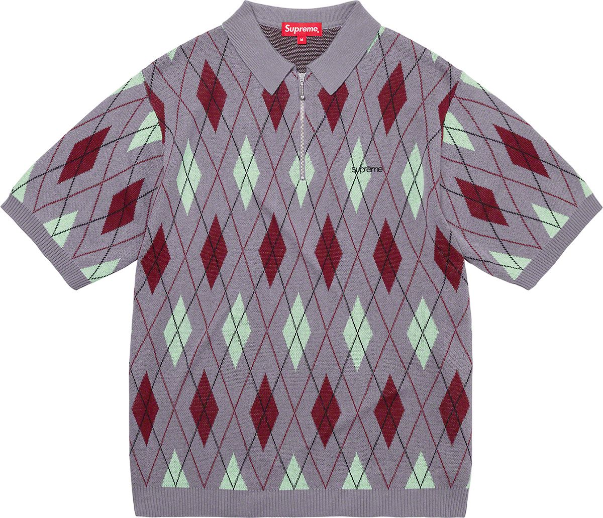 トップス supreme argyle knit sweater f5fb434818dacbdc219918fb379bf2