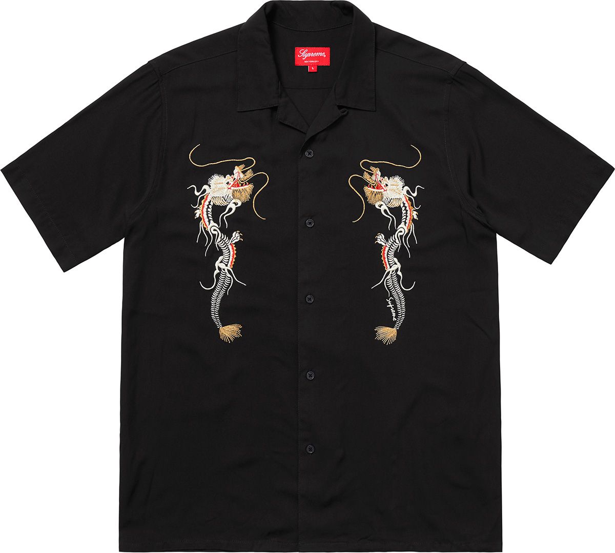トップス Supreme - Dragon Rayon Shirt Fall/Winter 2018 Preview – Supreme