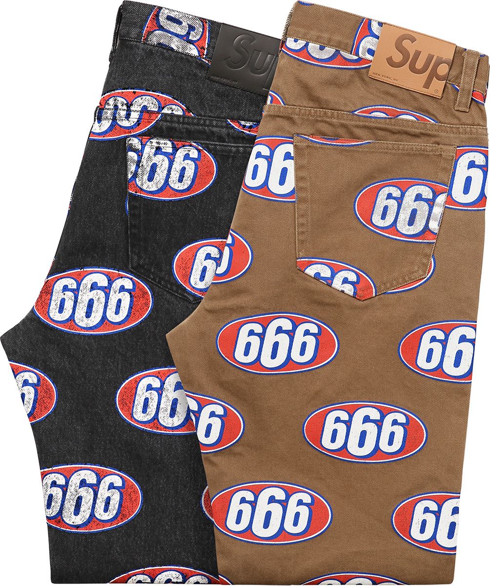 Supreme 666 デニム パンツ 30インチ 17ss s-l400.jpg