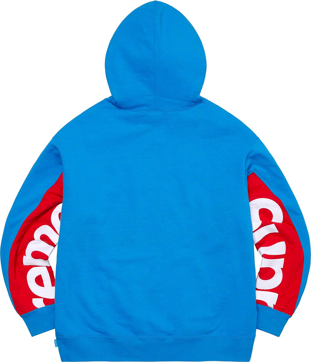 トップス Supreme Cropped Panels Hooded Sweatshirt Spring/Summer 2022 Preview – Supreme