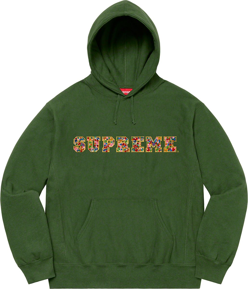 シュプリーム 18AW Jewels Hooded Sweatshirt Supreme Jewels Hooded Sweatshirt Black Men's - FW18 - US