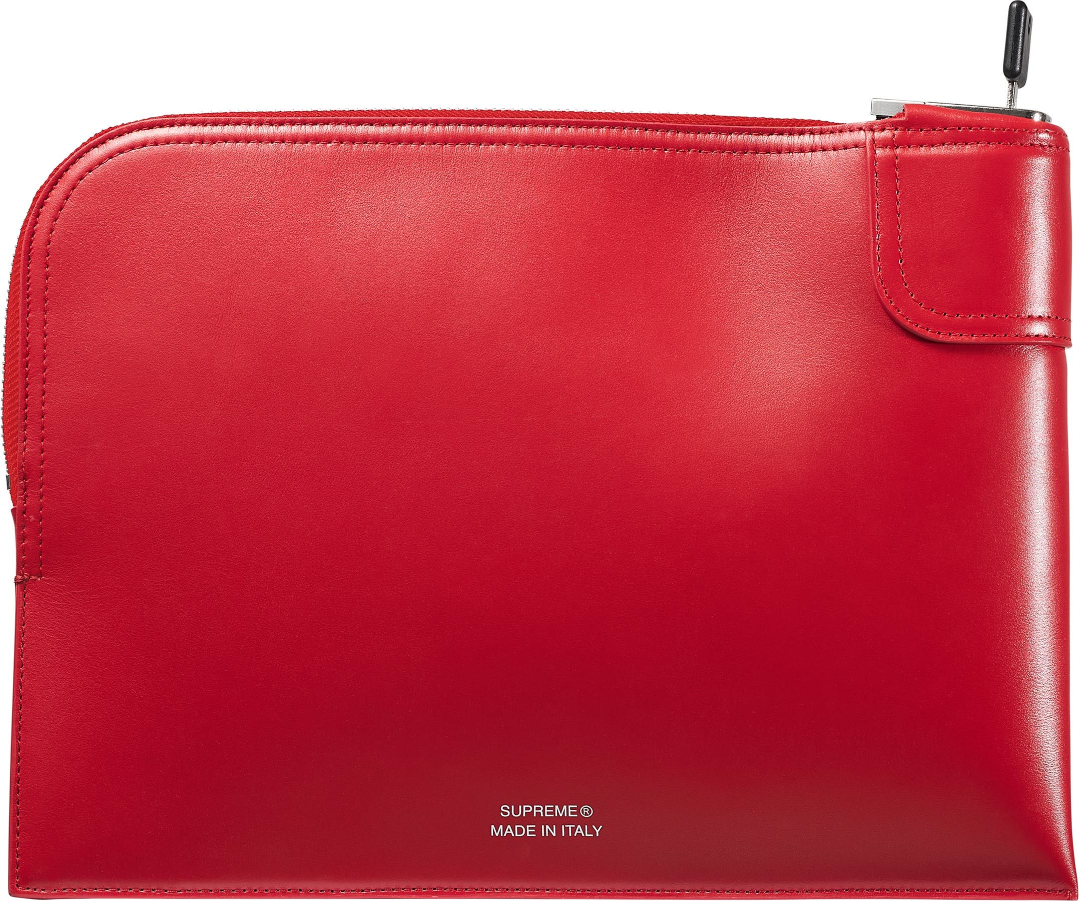 バッグ Supreme Leather Money Bag red Spring/Summer 2025 Preview – Supreme
