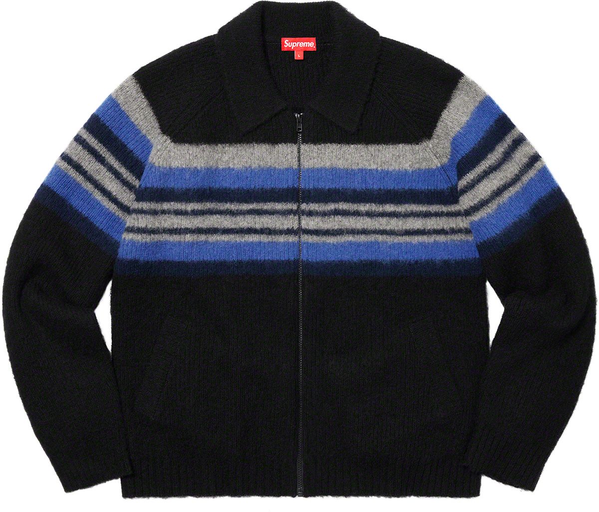 トップス Supreme Brushed Wool Zip Up Sweater L Fall/Winter 2019 Preview – Supreme