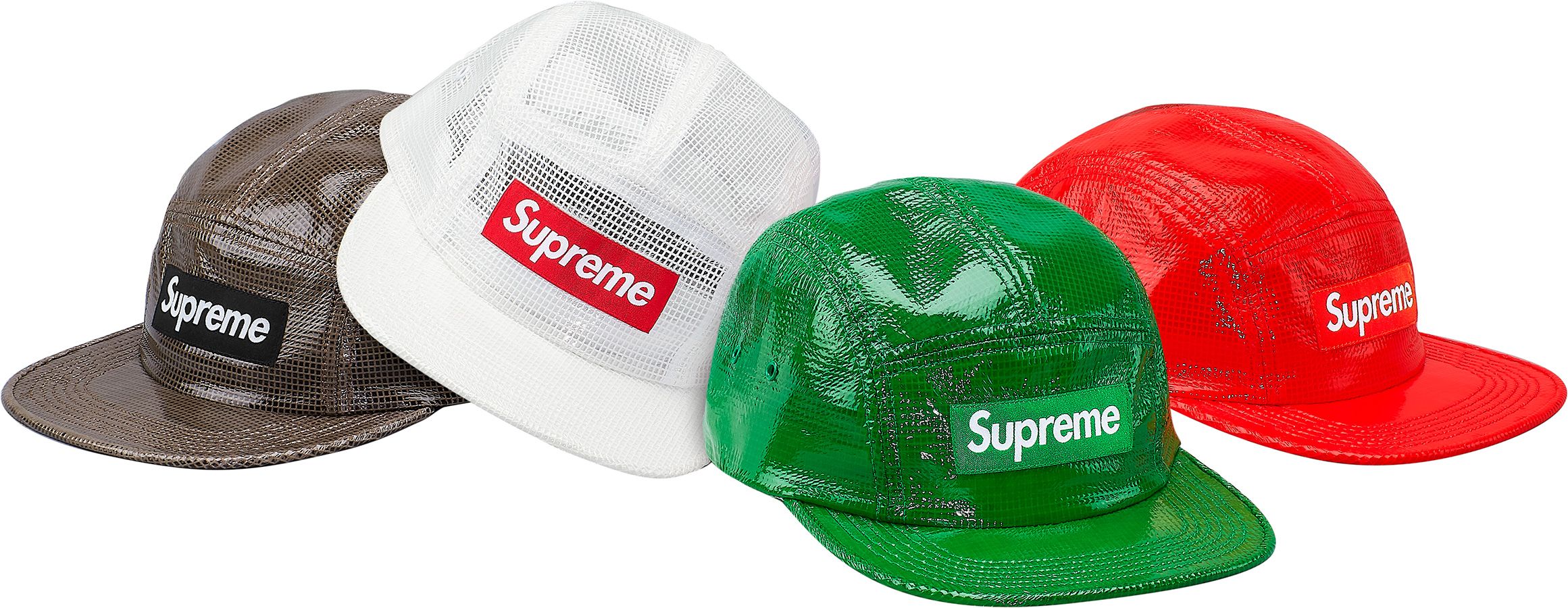 帽子 Supreme Laminated Box Weave Camp Cap Supreme Laminated Box Weave Camp Cap - fall winter 2017 | eBay