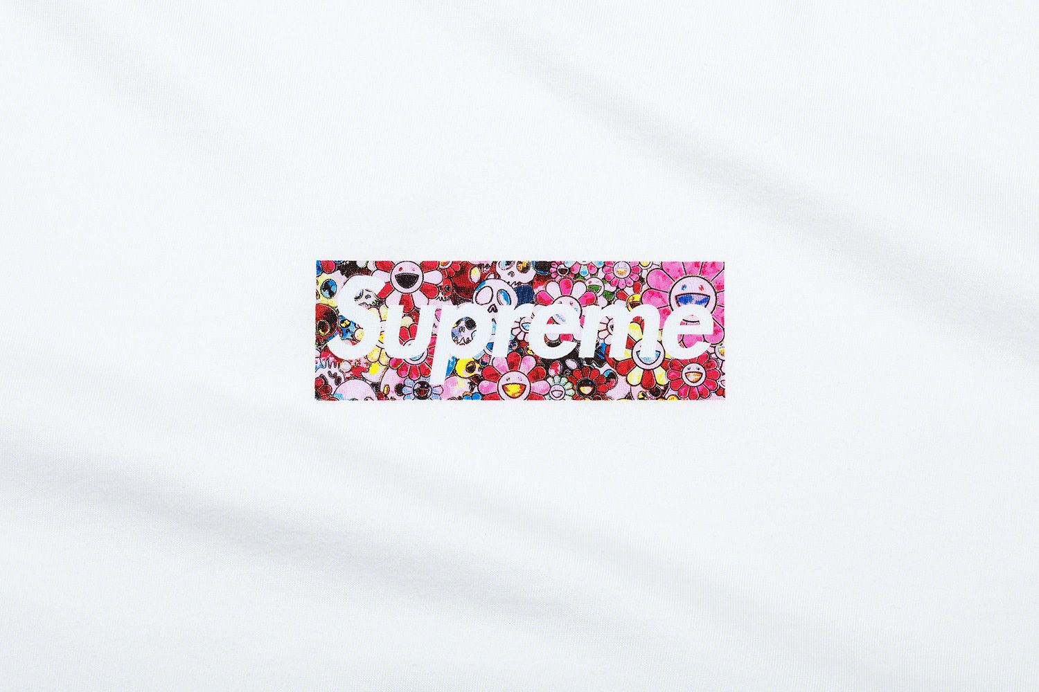 トップス Supreme COVID-19 Relief Box Logo Tee Supreme Takashi Murakami COVID-19 Relief Box Logo Tee White