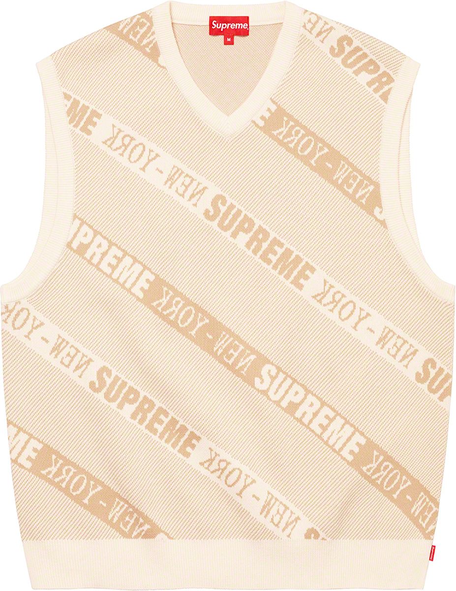 supreme 21ss stripe sweater vest マルチカラー Supreme Stripe Sweater Vest (SS21) - $138