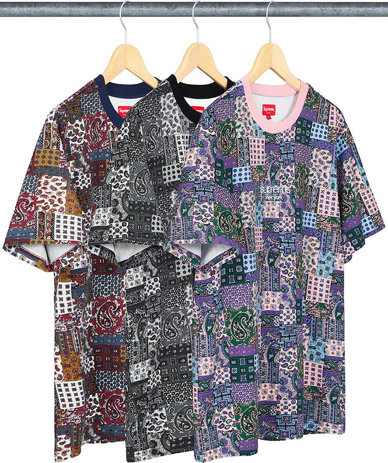 トップス 13SS Supreme Paisley S/S Shirt S Supreme シュプリーム 13SS paisley shirt ペイズリー 半袖 BD