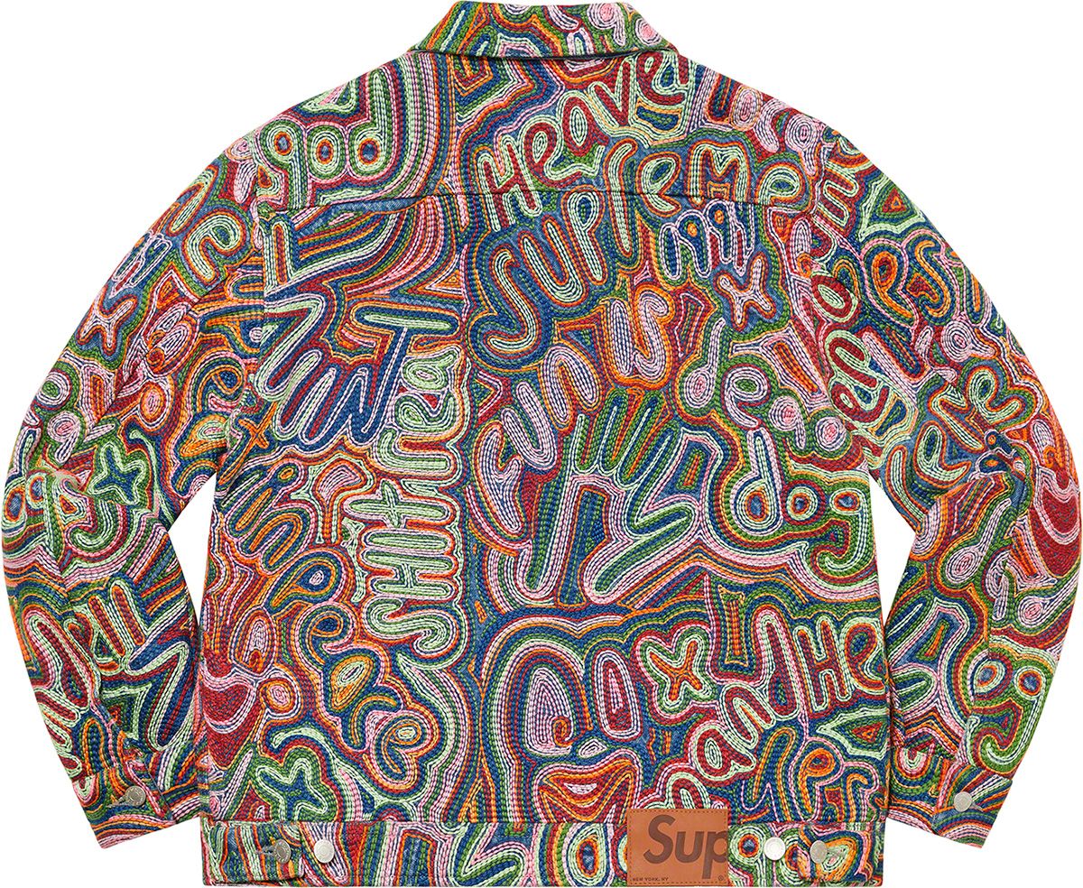 ジャケット・アウター Supreme Quilted Denim Pilot Jacket 2562 Supreme Quilted Denim Pilot Jacket (FW18) - $198