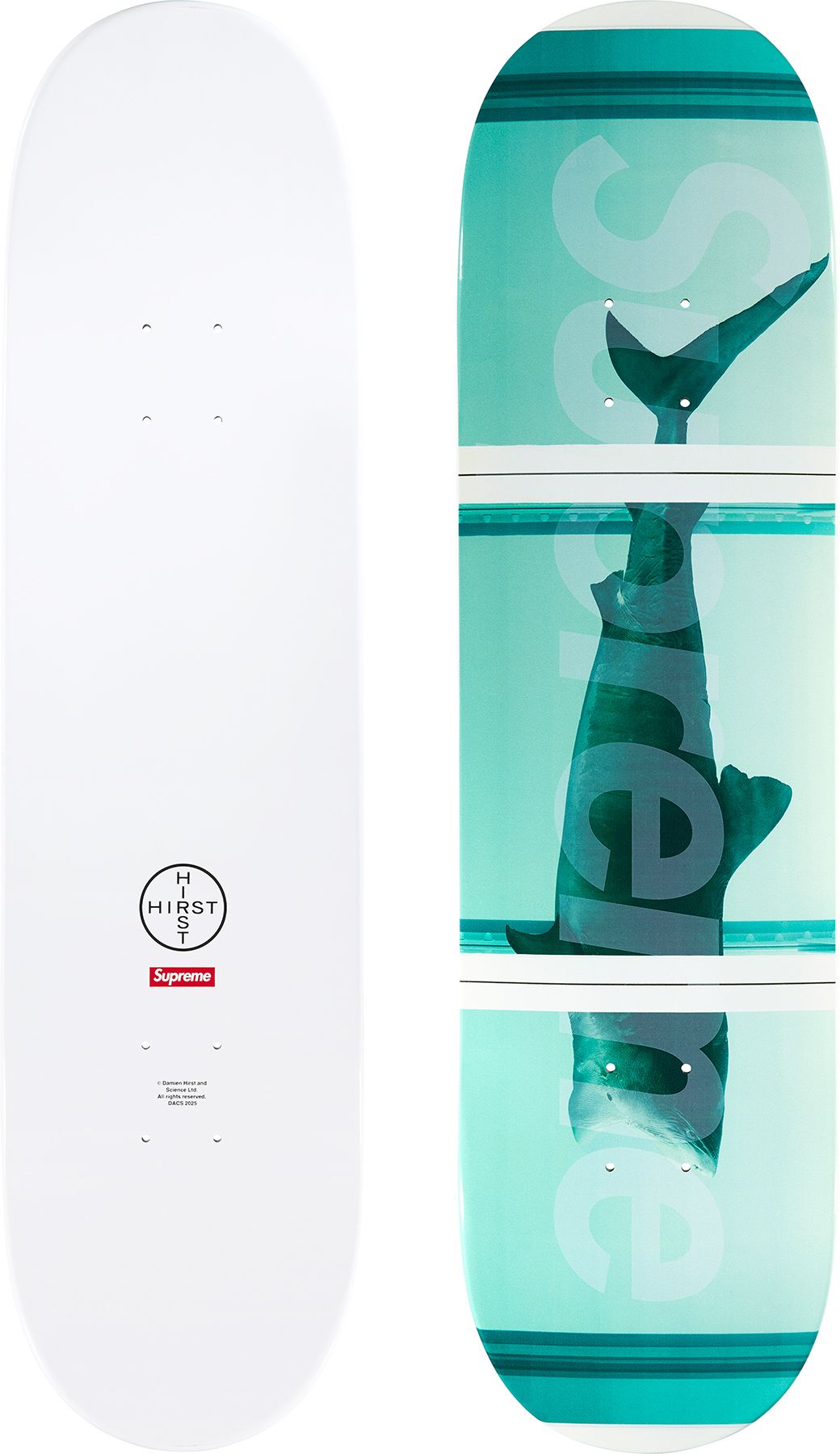 Supreme Damien Hirst Sheep スケートボード Supreme Damien Hirst Sheep Skateboard (SS25) - $88
