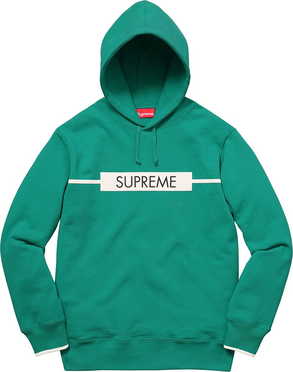 トップス Supreme 2017ss twill tape Hooded Sweatshirts – Spring/Summer 2017 Preview – Supreme