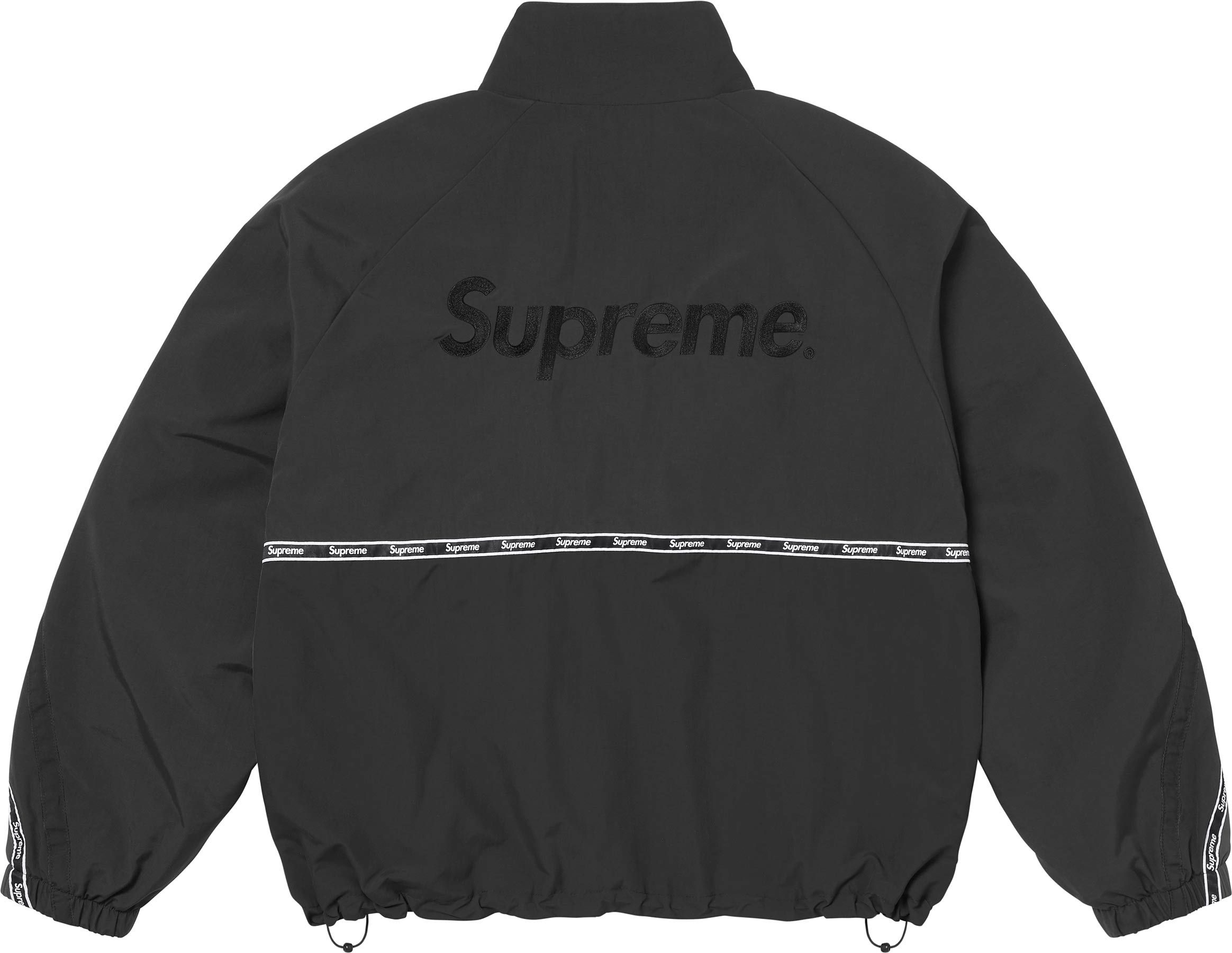 Supreme 26SS新作Logo Taping Track Jacket黒M Spring/Summer 2026 Preview – Supreme