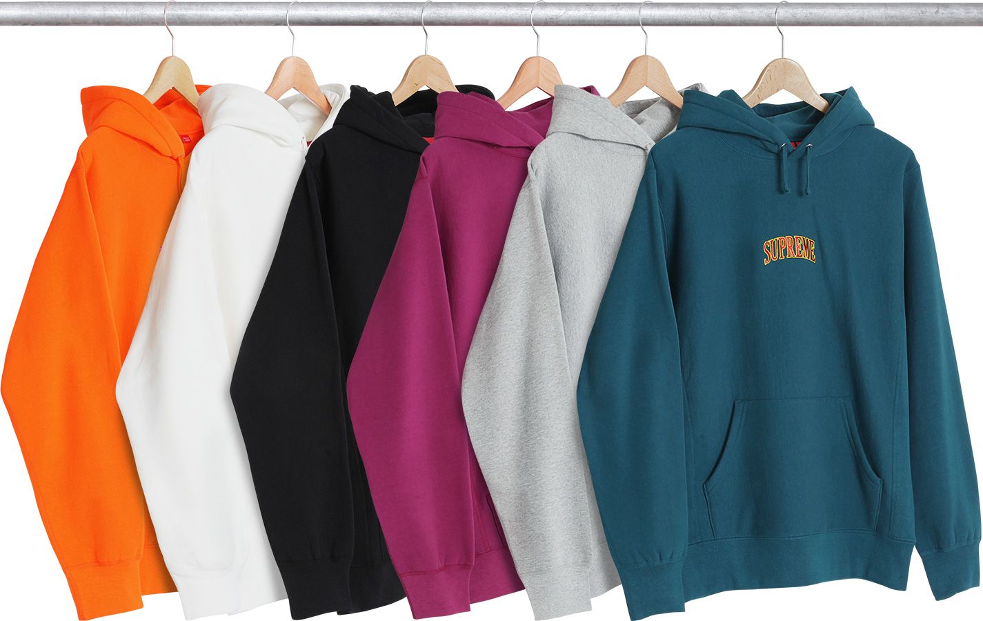トップス M Supreme Glitter Arc Hooded Sweatshirt Spring/Summer 2017 Preview – Supreme