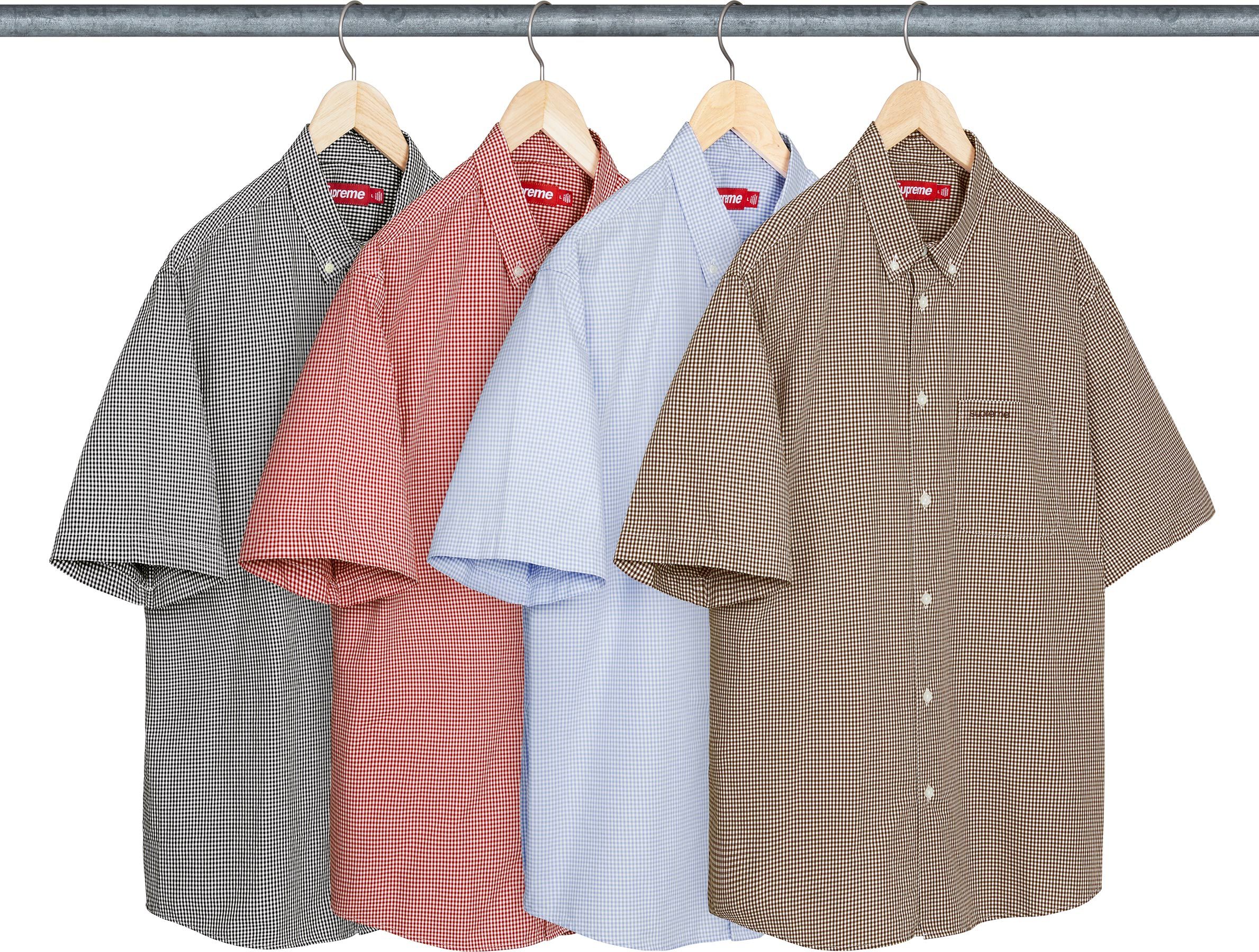 supreme Gingham S/S Shirt M シャツ Spring/Summer 2026 Preview – Supreme