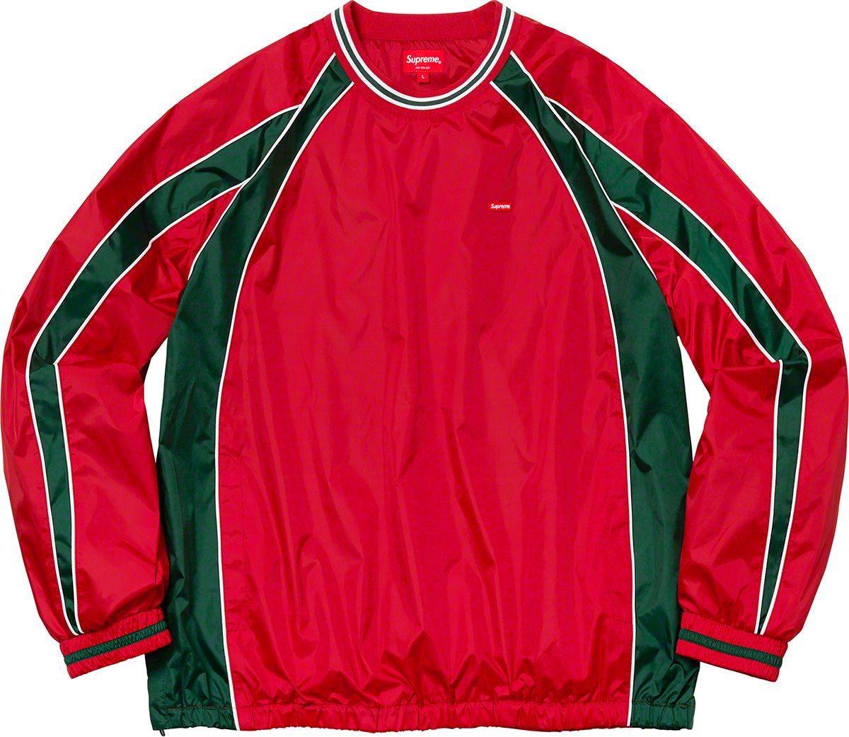 トップス Supreme Piping Warm Up Pullover Red S Fall/Winter 2019 Preview – Supreme