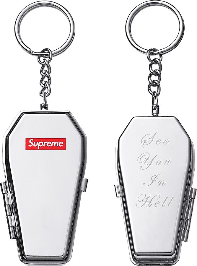 supreme Coffin Keychain Supreme キーホルダー Fall/Winter 2017 Preview – Supreme
