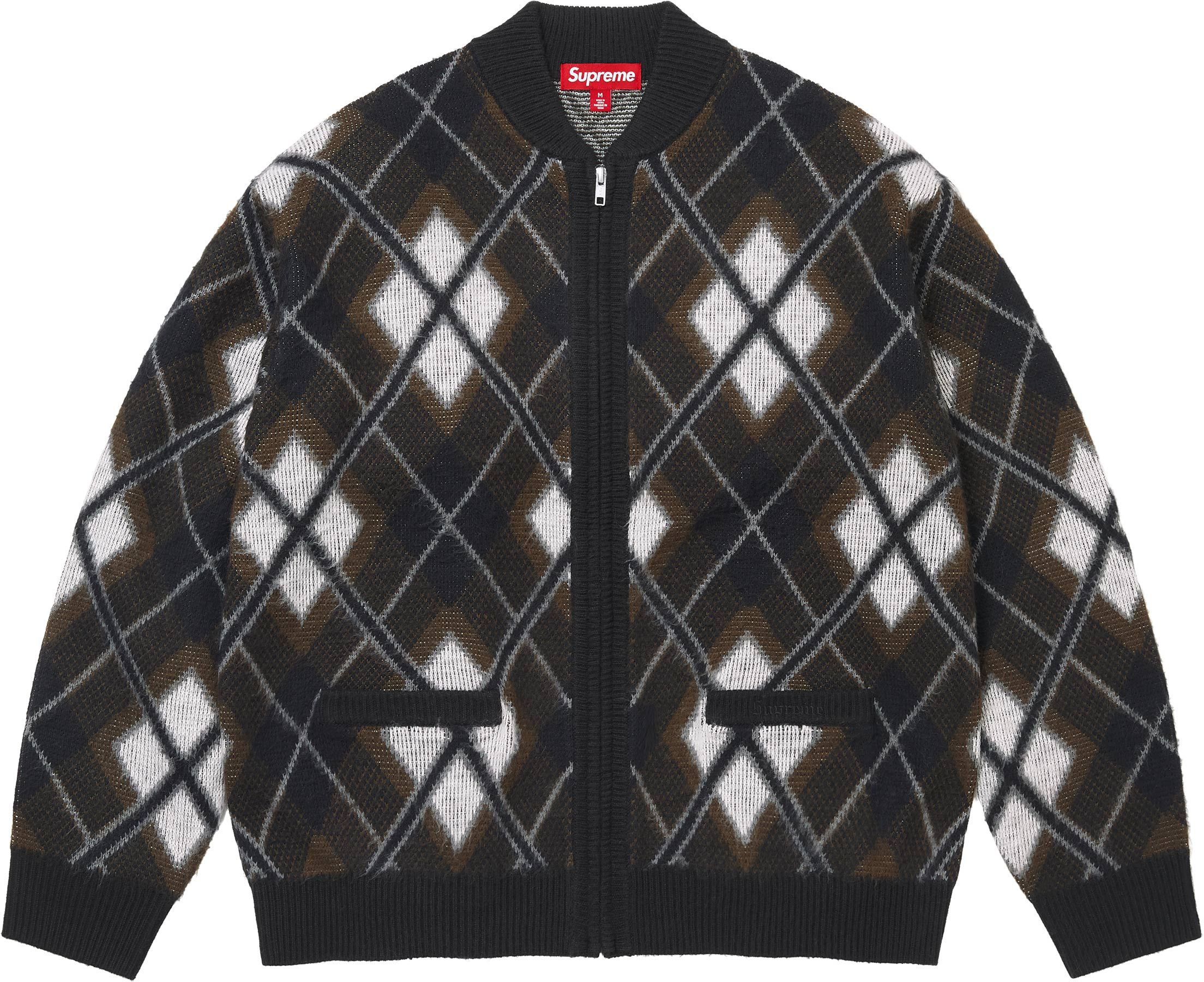 トップス Supreme Brushed Argyle Cardigan Fall/Winter 2026 Preview – Supreme