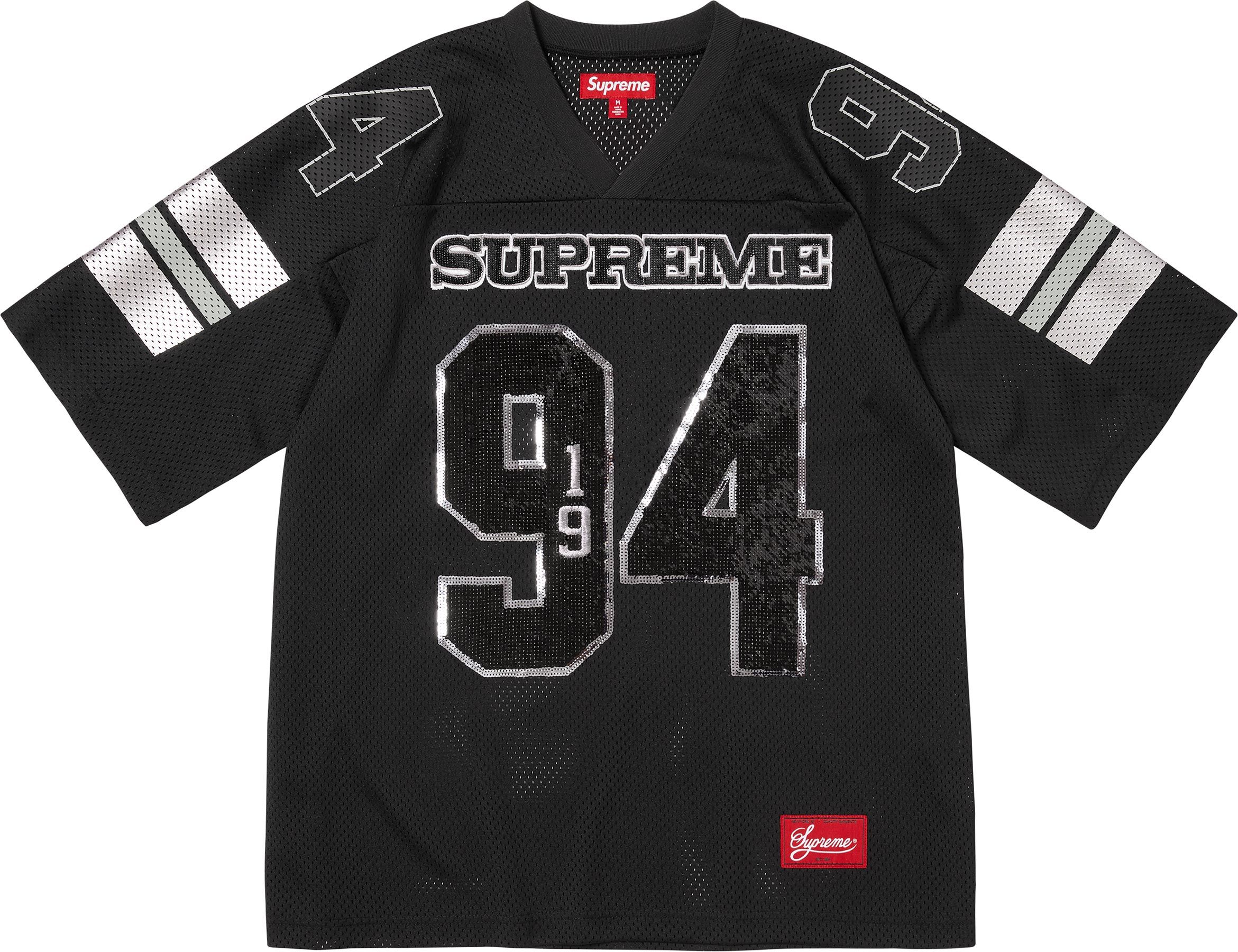 Supreme Twill Applique Polo Yellow M Supreme Twill Applique Polo