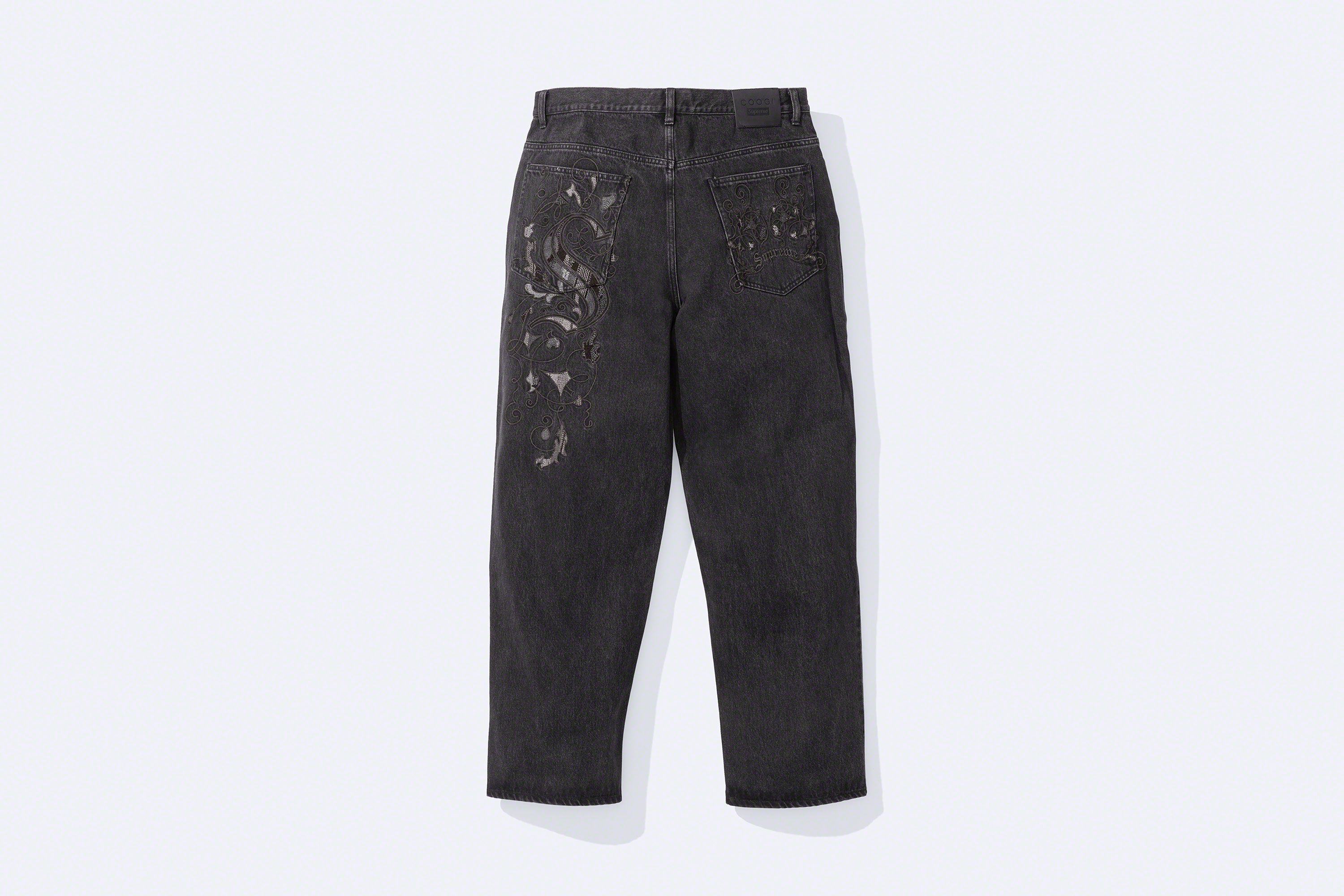 確実正規品　supreme coogi ブラック　デニム　パンツ Supreme®/Coogi® – Gallery – Supreme