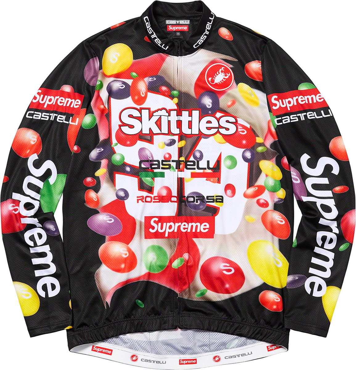 激レアL！SUPREME×Skittles Castelliサイクリングジャージ Fall/Winter 2021 Preview – Supreme