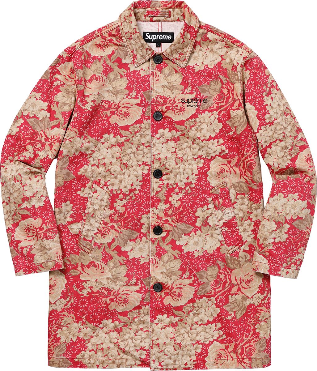 ジャケット・アウター Supreme - Washed Work Trench Coat Spring/Summer 2018 Preview – Supreme
