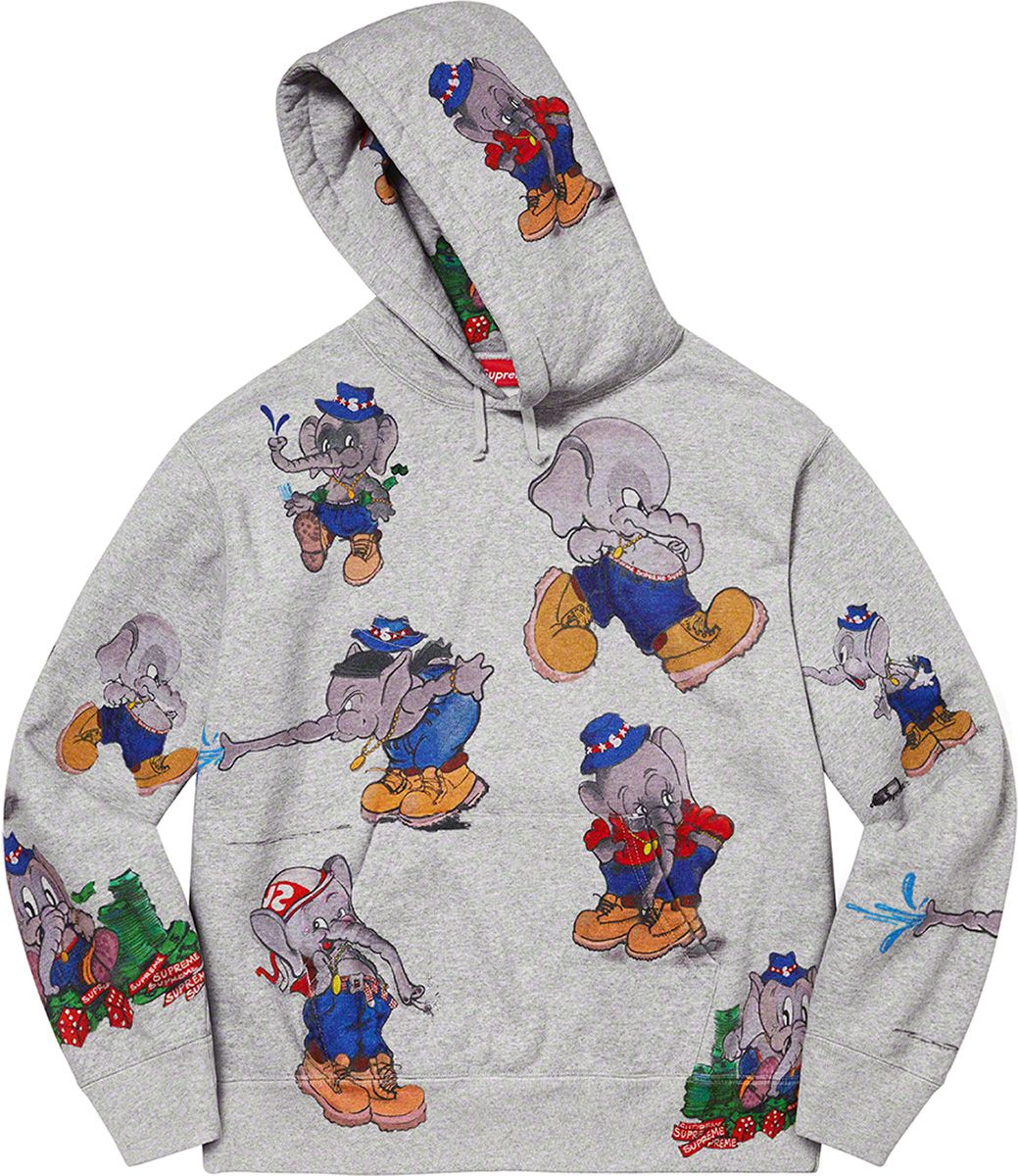 トップス Supreme Elephant Hooded Sweatshirt Fall/Winter 2022 Preview – Supreme