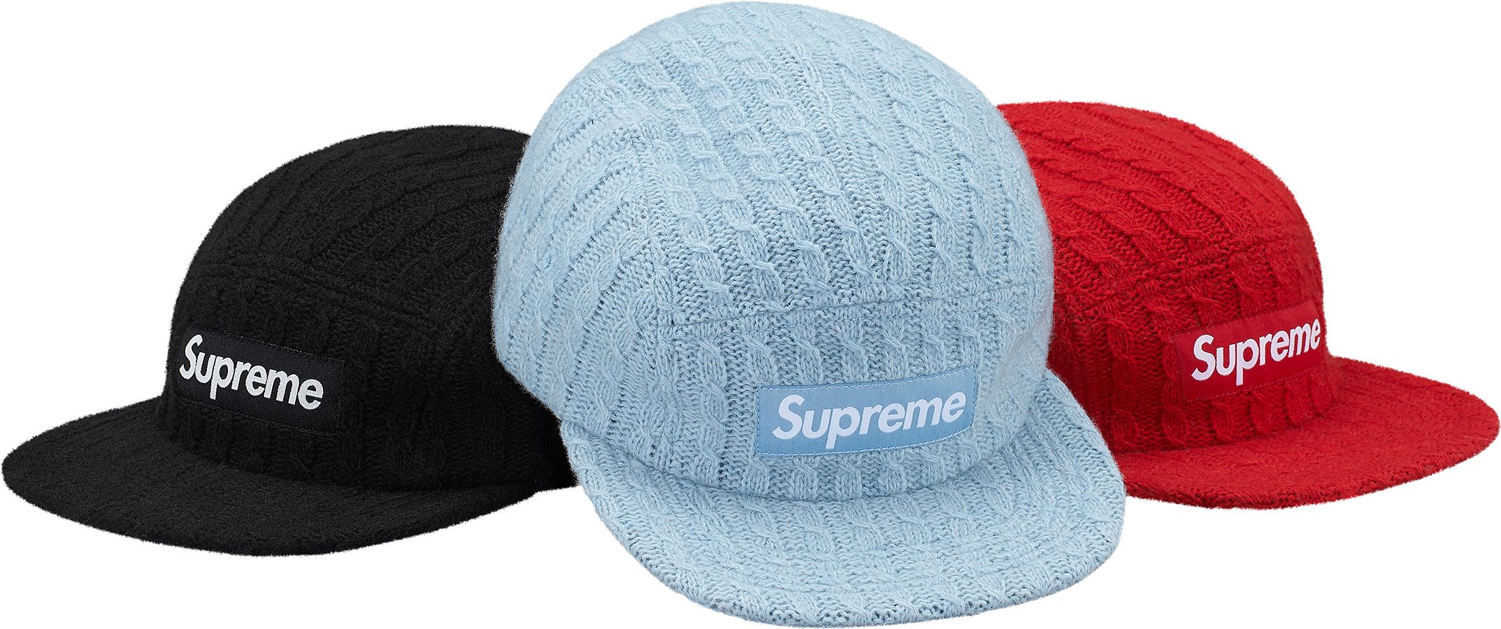 新品 Supreme Terry Knit Camp Cap ネイビー 11ss Fall/Winter 2017 Preview – Supreme