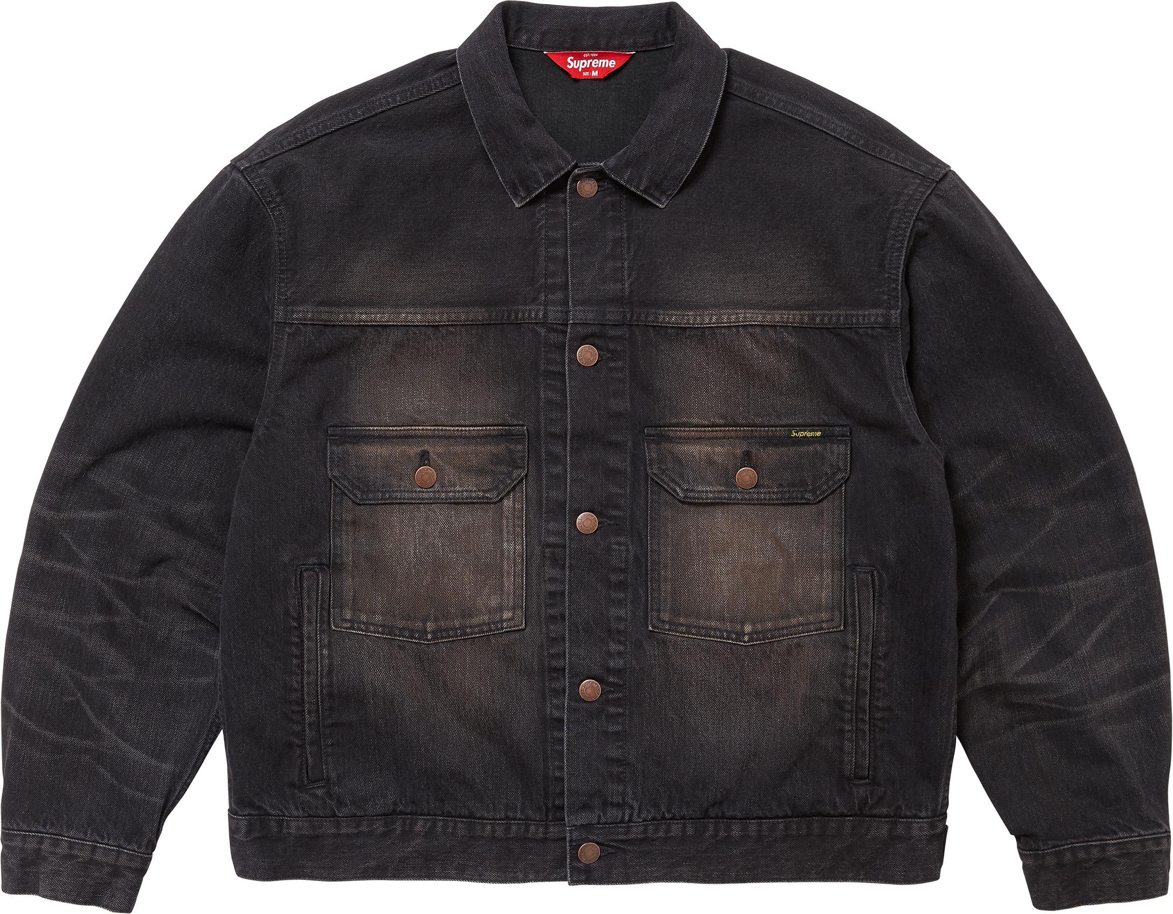 ジャケット・アウター supreme Distressed Selvedge Trucker Jkt Fall/Winter 2024 Preview – Supreme