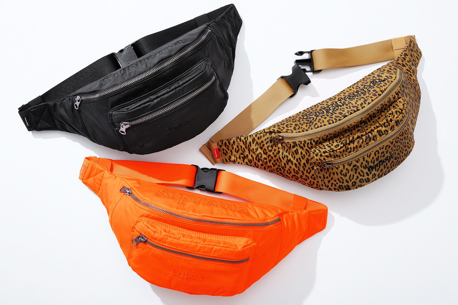 Supreme Barbour ボディバッグ ウエストポーチ オレンジ Supreme®/Barbour® – Gallery – Supreme