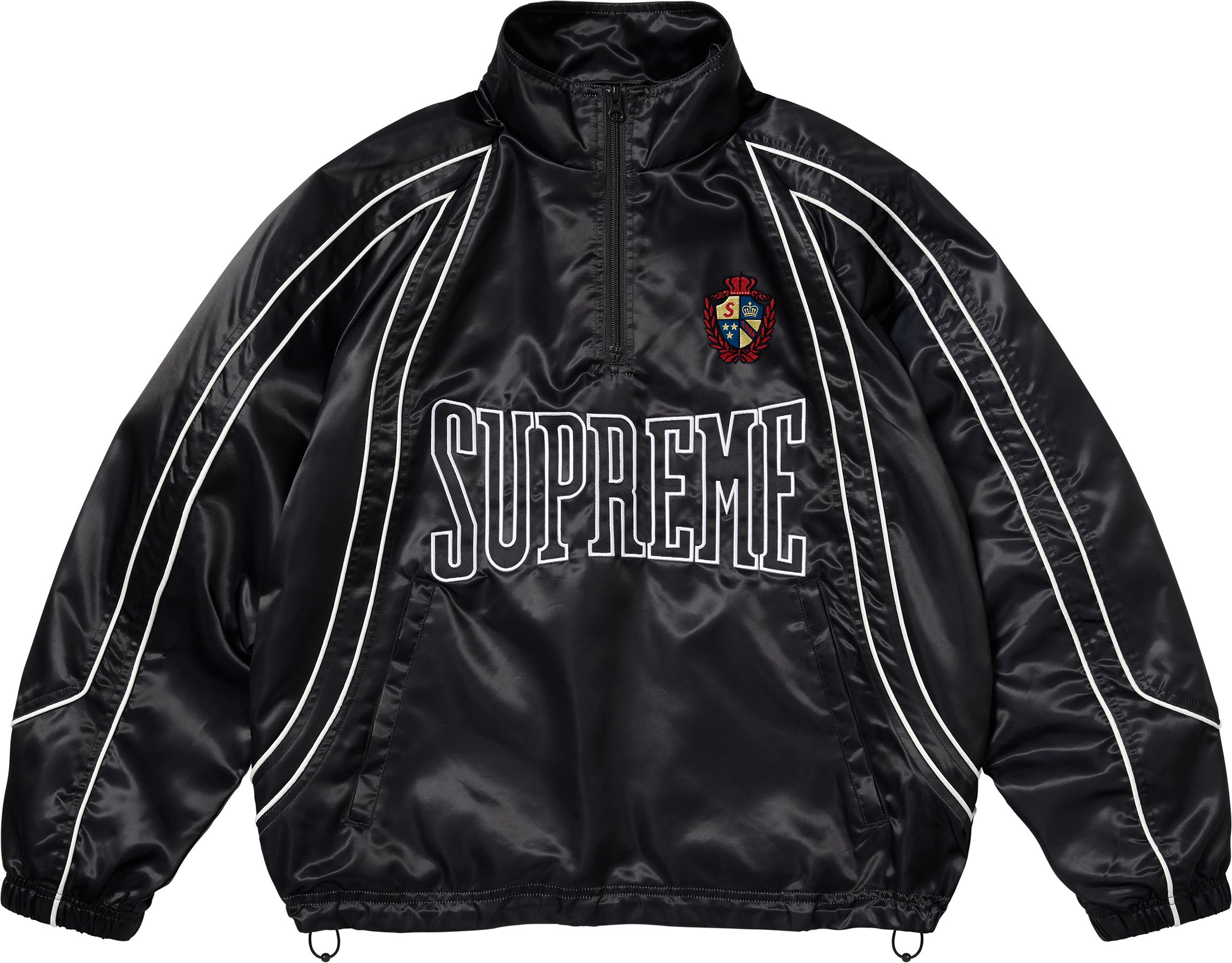 ジャケット・アウター Supreme Satin Piping Pullover L Spring/Summer 2025 Preview – Supreme