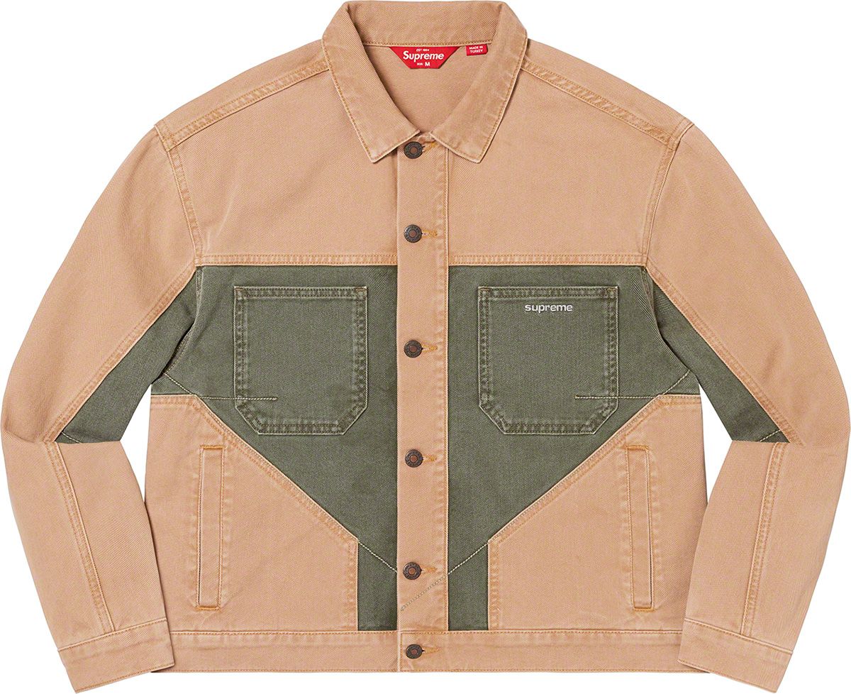 お*ん様 supreme 2-Tone Paneled Denim Jacket Fall/Winter 2022 Preview – Supreme