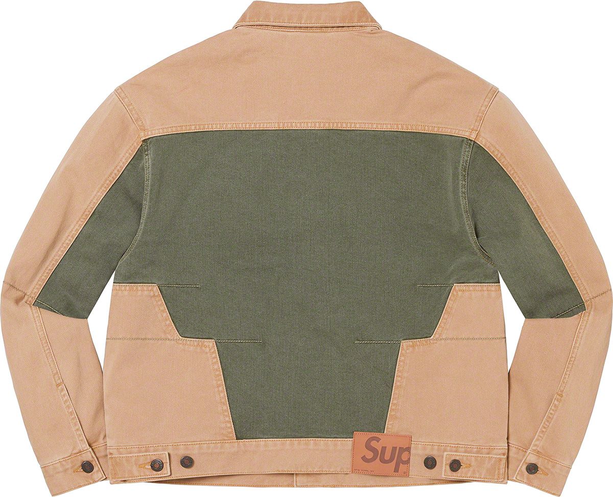 お*ん様 supreme 2-Tone Paneled Denim Jacket Fall/Winter 2022 Preview – Supreme