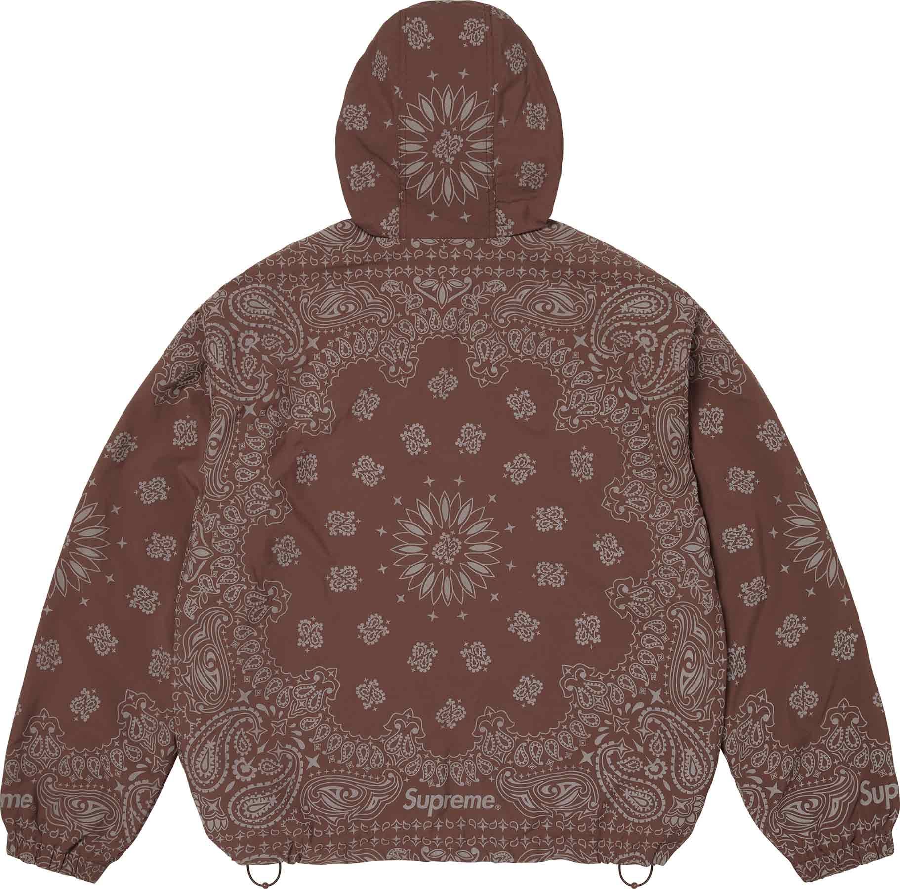 ジャケット・アウター Supreme Reflective Bandana Anorak BK XL Spring/Summer 2026 Preview – Supreme