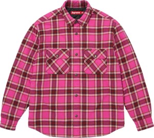 Quilted Lined Flannel Snap Shirt