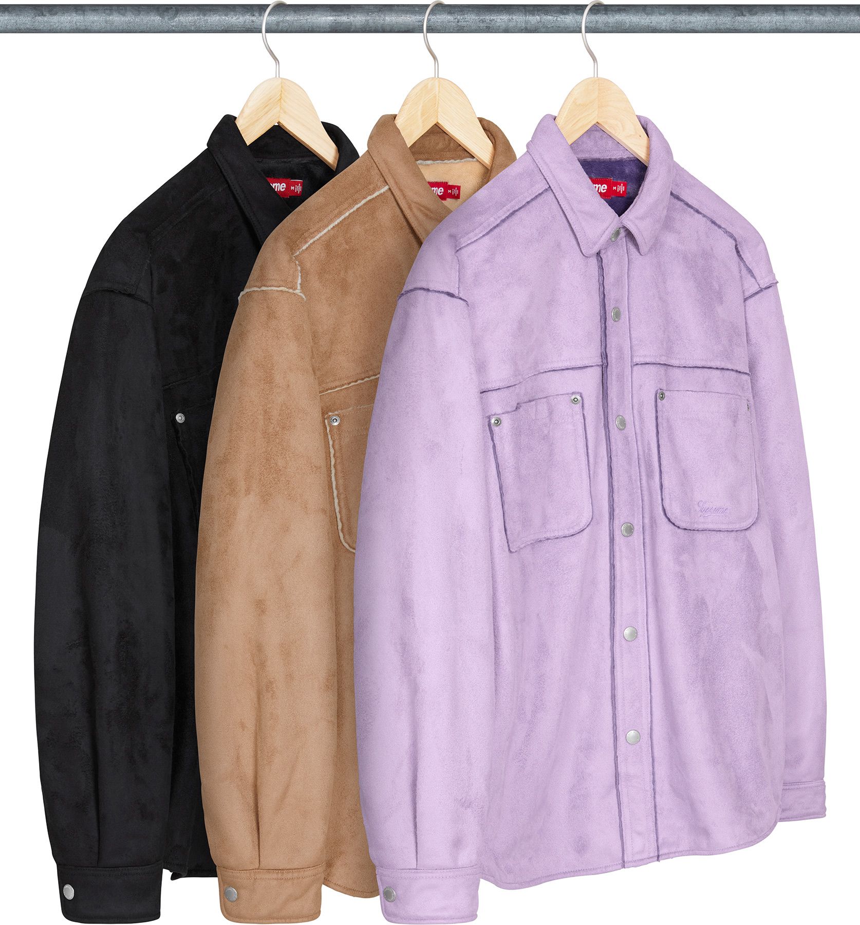 supreme Faux Suede Snap Shirt シュプリーム Fall/Winter 2025 Preview – Supreme