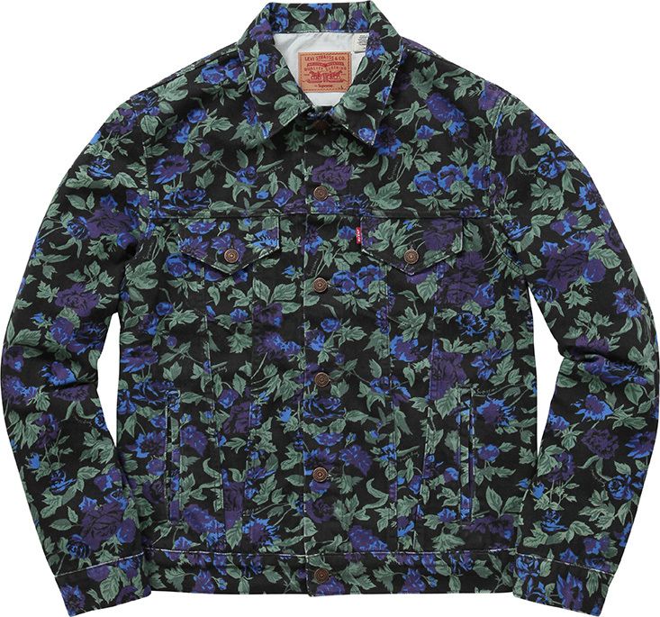 ジャケット・アウター Supreme LEVI'S Fit Roses Trucker Jacket Supreme®/Levi's® – Gallery – Supreme