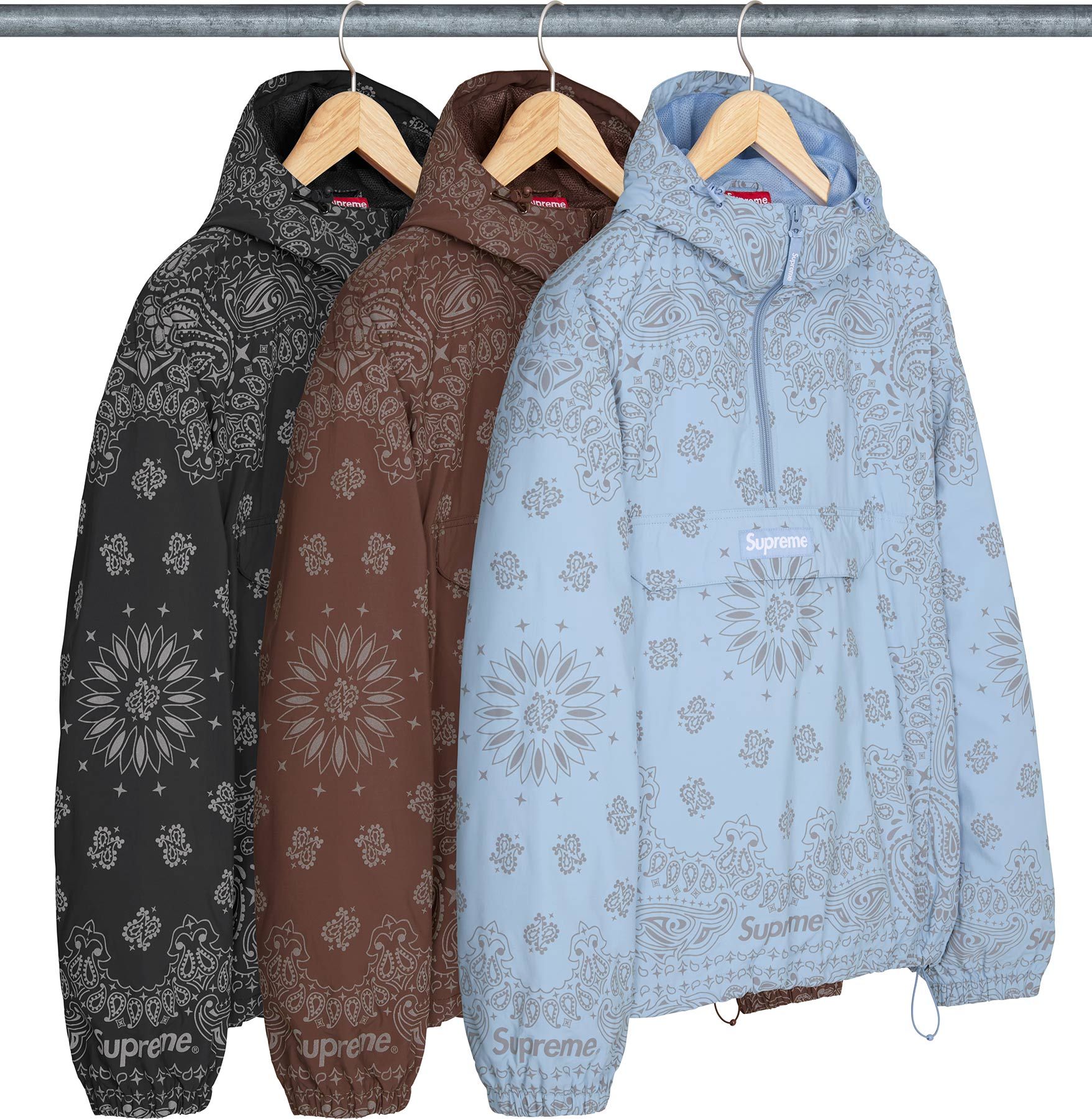 ジャケット・アウター Supreme Reflective Bandana Anorak Spring/Summer 2026 Preview – Supreme